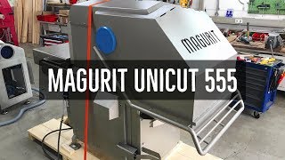 MAGURIT UNICUT 555 FROZEN BLOCK CUTTER [upl. by Ytsirhc798]