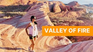 Valley of Fire State Park Nevada Travel Guide  Fire Wave Hike White Domes Trail Petroglyphs [upl. by Aieki682]