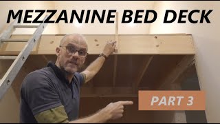 Custom made MezzanineLoft bed PART 3 INSTALLING BALUSTERS AND HANDRAIL [upl. by Johppa]