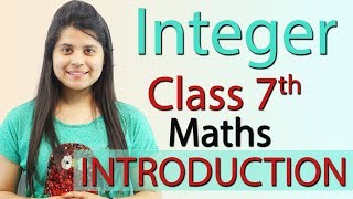 Integer  Chapter 1  Introduction  Class 7 [upl. by Eniladam]