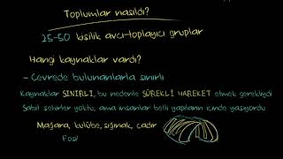 Paleolitik Çağda Toplumlar Dünya Tarihi [upl. by Randall]