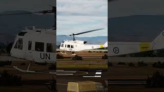 UH1H Sideslip to Landing in dcs [upl. by Gunnar310]