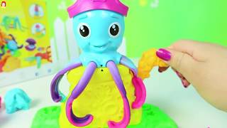 Plastilina PlayDoh Divertido Pulpo Play Doh Cranky Octopus Mundo de Juguetes [upl. by Senior]