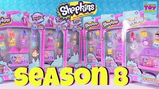 Shopkins Season 8 NEW Giant 12 Pack Opening Toy Review  PSToyReviews [upl. by Harbert434]