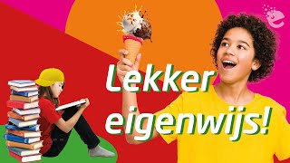 LEKKER EIGENWIJS 📚  Kinderboekenweek 2024  Meezingversie [upl. by Ahsinel]