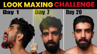 ATTRACTIVE 30 Days LOOK MAXING Challenge MewingTanning Look good JawlineThe Formal Edit [upl. by Atikaj478]