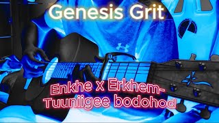 Enkhe x Erkhem Tuuniigee bodohod Guitar cover Guitar hiphop beat 2018  Ice guitar cover [upl. by Hanyaz629]