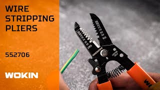 WOKIN® Wire Stripping Pliers  Wire Cutter  Wire Crimping Tool 552706 [upl. by Brana]