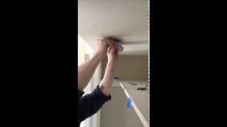 How To Install A Junction Box For A Light Fixture [upl. by Yeldnarb]