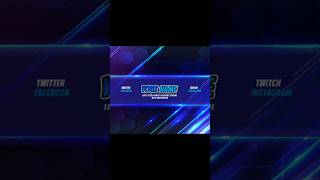 How to make a YouTube banner😇🤙youtube banner makingyoutubeshorts ytshort youtube banner [upl. by Venus]