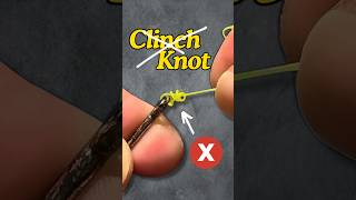 Don’t tie the clinch knot  best knot for leader to hook [upl. by Nyleikcaj]