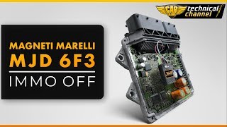 Magneti Marelli MJD 6F3 Fiat IMMO OFF with Julie Emulator™ by CarLabImmo [upl. by Uis]