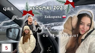 VLOGMAS  QampA  Co mě nejvíc motivuje  Kam na hory [upl. by Annaynek72]