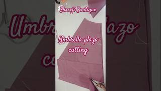 Umbrella plazo cutting shreeji boutique shortsfeed shorts comedy [upl. by Iaria]