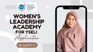 2025 US  ASEAN Women’s Leadership Academy for YSEALI YSEALI InnovatHer [upl. by Ennylhsa]