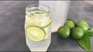 Lime Juice Homemade Recipe TGK075 [upl. by Chu]