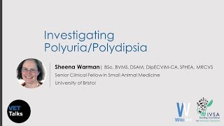 VET Talks Investigating Polyuria and Polydipsia [upl. by Trilbee]