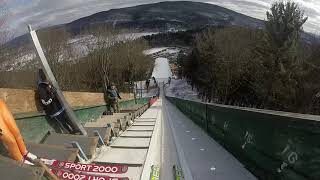 Gopro Ski Jumping  Harris Hill K90  Brattleboro Vt [upl. by Notseh]