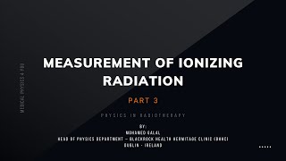 03c Measurement of Ionizing Radiation relation between KERMA and Absorbed dose [upl. by Yesrod]