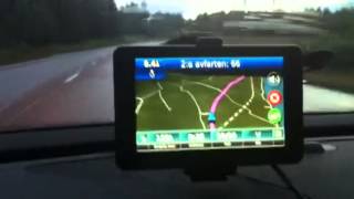 Garmin 3590LMT test av fartkameravarnare [upl. by Burt]