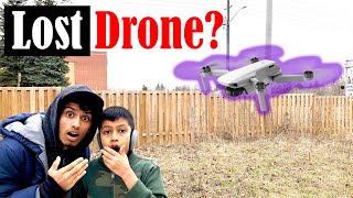 LOST OUR NEW DRONE  DJI Mavic Mini  VelBros Tamil [upl. by Fabron]