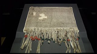 Declaration of Arbroath goes on display in Scotland [upl. by Nimajnab]