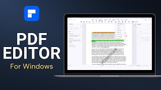 PDF editor for windows  Adobe Acrobat Alternative for 2024 [upl. by Apeed]