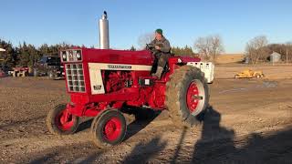 BigIron Online Auction FM6587 International 766 Tractor 121918 [upl. by Nelyaw]