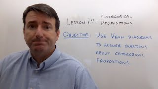 College Math Lesson 14  Categorical Propositions [upl. by Imeka74]