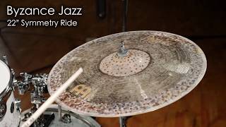 Meinl Cymbals B22SYR Byzance 22quot Jazz Symmetry Ride Cymbal [upl. by Alejandra]