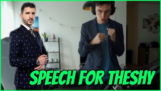 Caedrel Begs YamatoCannon For A Speech To Save TheShy [upl. by Apilef]