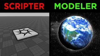 Scripter vs 3D Modeler Game Swap [upl. by Suirtemed17]