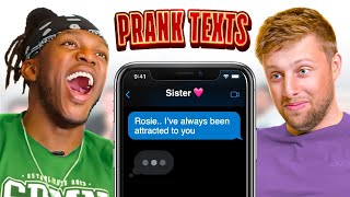 SIDEMEN PRANK TEXT ROULETTE [upl. by Loren]