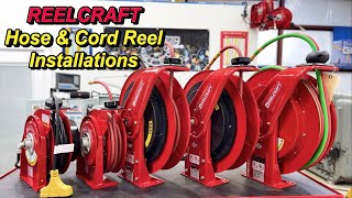 Reelcraft Hose amp Cord Reel Installation [upl. by Trout]