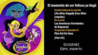 Enredados  Canciones El momento de ser felices ya llegó  Las aventuras Enredadas de Rapunzel [upl. by Chernow]