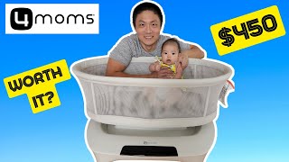 4moms mamaRoo Sleep Bassinet 2022  Review amp Tutorial [upl. by Abran413]