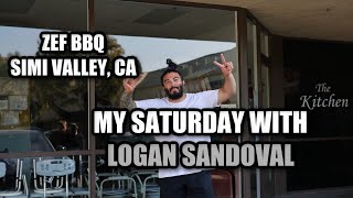 ZEF BBQ  Simi Valley CA  My Saturday With Logan Sandoval [upl. by Rick]