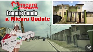 LAMORE CONDO amp MICARA ESTATE TANZA TZA8 amp TZA9  VILLAGE VLOG UPDATE  PORTIA UNITS  Agent Selah [upl. by Pearl]