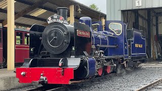 Bure Valley Railway  BVR6 Blickling Hall  170824 [upl. by Neneek]