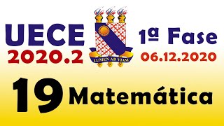 UECE 20202  Matemática  1ª Fase  Questão 19  Sejam f R em R e g R em R as funções definidas [upl. by Dex]