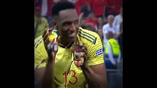 Yerry Mina 🤡🤡 football editing edit soccerteam chile heart [upl. by Maxia]