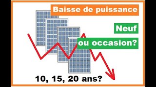 Je compare 22 panneaux solaires neufs amp vieux [upl. by Salsbury892]