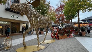 Exploring the Christmas 🎅 Spirit at Designer Outlet Roermond the Netherlands 🇳🇱 [upl. by Otsirc]