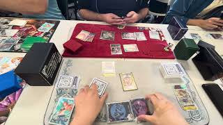 Rare and Sleeveless Store Regional One Piece TCG OP085 Yellow Enel vs Green Uta Round 4 [upl. by Lirbaj]