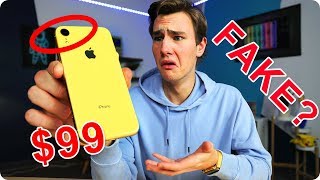 99 Fake iPhone XR  How Bad Is It [upl. by Annadiana199]