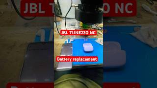 JBL TUNE230 NC Battery replacement done [upl. by Analim]