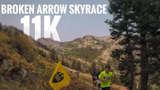 2021 Broken Arrow Skyrace  11k with Sam [upl. by Anamuj671]