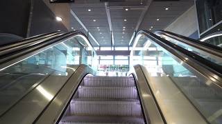 Sweden Stockholm Barkarby train station 1X elevator 2X escalator [upl. by Nancey]