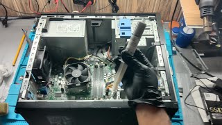 Dell Optiplex 7020  Processor Cleaning and Thermal Paste Application  Tech Tips  Compiter Repair [upl. by Georgina]