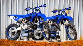 Which TwoStroke is Best For You 2024 Yamaha YZ125X Vs YZ250X TESTED [upl. by Rhynd142]